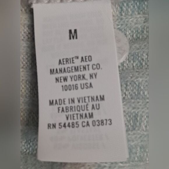 Aerie Striped Henley Sleep Romper NWT Size Medium - Picture 5 of 7